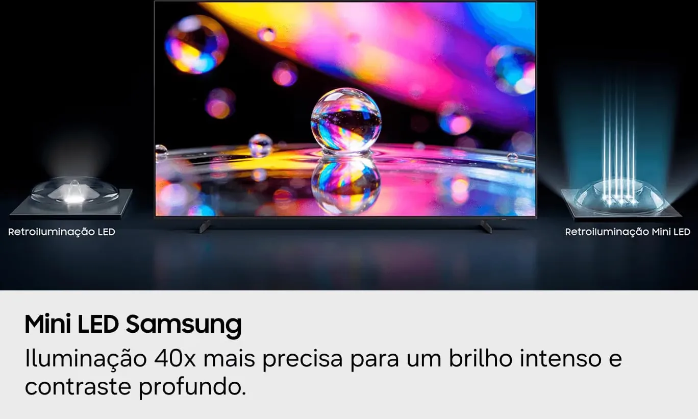 Jogos e conectividade na TV Samsung