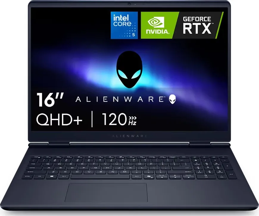 Saídas de ar do notebook gamer Alienware